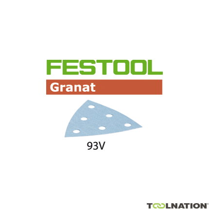 Festool Accessori 497394 Fogli abrasivi Granat STF V93/6 P120 GR/100 - 1