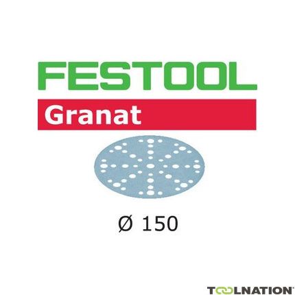 Festool Accessori 575164 Dischi abrasivi Granat STF D150/48 P120 GR/100 - 1