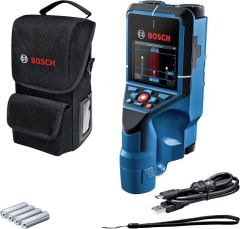 Bosch Professional 0601081600 D-Tect 200 C Scanner professionale da parete 12V Batteria e caricatore esclusi + 5 anni di garanzia del rivenditore