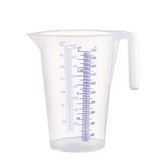 Pressol 07 063 Bicchiere di misurazione PP 2L scala trasparente ml/l US gal/UK gal