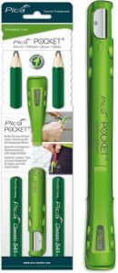 PI50502 Pocket 505/02 - 2 pezzi matita in pietra Pica 541/24 + supporto con temperino integrato