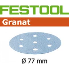 Festool Accessori 497413 Granat Dischi abrasivi STF D77/6 P500 GR/50