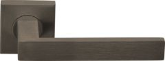 1501D066BRXX1 BASICS BSQ2-G Maniglia per porta sospesa su rosetta quadrata bronzo destra