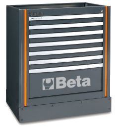Beta 055000203 C55M7-Blocco cassetti fisso con 7 cassetti