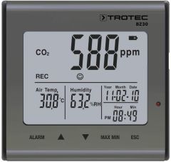 Trotec 3510205015 ' Registratore di dati sulla qualità dell''aria con CO2, BZ30'