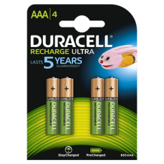 D203822 Batterie ricaricabili Ultra Precaricate AAA 4 pz.