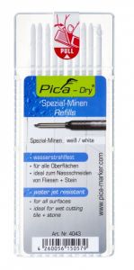PI4043 4043 Refill secco bianco impermeabile per matita marcatrice
