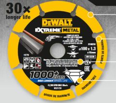 DeWalt Accessori DT40251-QZ disco diamantato 115x1,3 mm,
