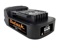 Dutack 4490004 Adattatore per batterie di tipo D per batterie Dewalt da 18 volt