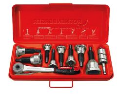 Rothenberger 22111 Set di frese 10 - 12 - 14 - 16 - 18 - 22 mm