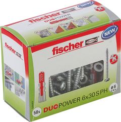 Fischer 535463 DUOPOWER 6x30 PH LD con testata