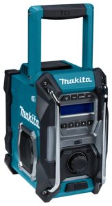 Makita MR003GZ Radio da costruzione FM DAB/DAB+ 40V max senza batterie e caricabatterie