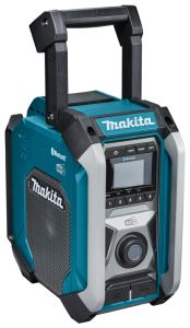 Makita MR007GZ Radio da costruzione FM DAB/DAB+ Bluetooth 40V max senza batterie e caricabatterie