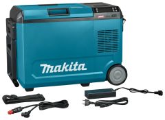 Makita CW004GZ 18V/40V230V Box congelatore/refrigeratore da 29 litri con funzione di riscaldamento senza batterie e caricabatterie