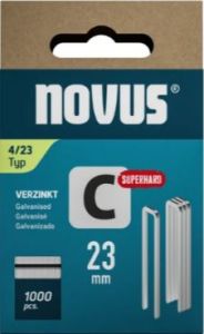 Novus 042-0803 Graffetta con dorso stretto C 4/23mm Superhard (1.000 pezzi)