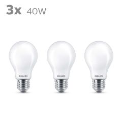 P266711 Lampada classica a LED 40 Watt E27 bianco caldo