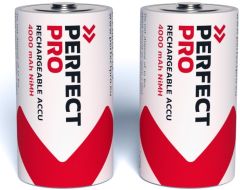 PerfectPro B-C2 Set di batterie NiMH 2x C