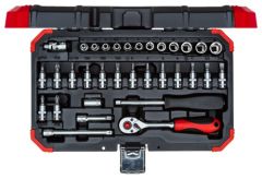 Gedore RED 3300051 R49003033 Set di chiavi a bussola 1/4" SW 4-13 mm 33-Piece