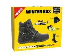 Safety Jogger PROMOARAS Winter box ARAS Scarpa di sicurezza alta, cappello, guanti e calzini