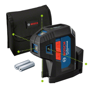 Bosch Professional 0601066P00 Laser a punto GPL 5 G Verde