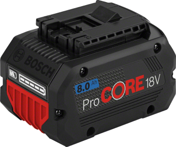 Bosch Professional Accessori 1600A016GK ProCORE18V 8,0 Ah Batteria professionale 18V 8,0Ah Li-Ion