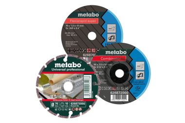 Metabo Accessori 626879000 Kit di avviamento per dischi da taglio 76 mm