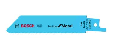 Bosch Professional Accessori 2608656012 S522EF Lama per sega circolare  Flessibile per metallo 100 mm 5 pezzi
