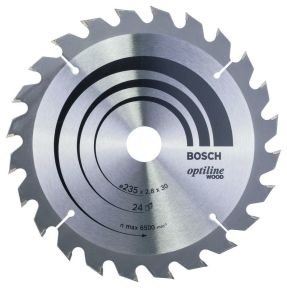 Bosch Professional Accessori 2608640725 Lama circolare 235 x 30 x 24T Optiline Wood