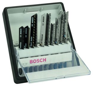 Bosch Professional Accessori 2607010574 Set di 10 lame per seghetto alternativo Robust Line Top Expert