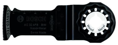 Bosch Professional Accessori 2608661629 AIZ 32 APB BIM Lama per taglio a tuffo SL Legno e metallo 32 mm 5 pezzi
