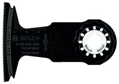 Bosch Professional Accessori 2608661781 AIZ 65 BB BIM Lama per taglio a tuffo SL Legno e chiodi 65 mm 1 pezzo