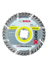 Bosch Professional Accessori 2608615166 X-LOCK Disco da taglio diamantato Best for Universal 125 x 22,23 x 2,0 x 10,0 mm