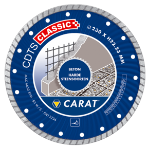 Carat CDTSC12530 Lama diamantata CDTS CLASSIC 125x22,2MM