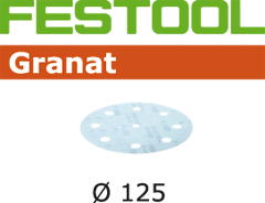 Festool Accessori 497182 Dischi abrasivi Granat STF D125/90 P1500 GR/50