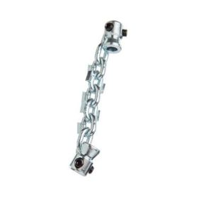 Ridgid 64283 Battitore a catena FlexShaft per tubo da 1⁄No_2084↩" - (32 - 50 mm), catena singola, punta in metallo duro