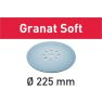 Festool Accessori 204223 Dischi abrasivi STF D225 P120 GR S/25 Granat Soft - 1