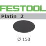 Festool Accessori 492369 Dischi abrasivi Platin 2 STF D150/0 S500 PL2/15 - 1