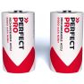 PerfectPro B-D2 Batterie ricaricabili D-Cell 8000mAh 2 pezzi - 1