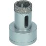 Bosch Professional Accessori 2608599031 X-LOCK Punta diamantata migliore per ceramica Velocità a secco 25 x 35 - 1