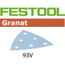 Festool Accessori 497394 Fogli abrasivi Granat STF V93/6 P120 GR/100 - 1