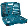 Makita Accessori E-06616 Set di utensili manuali da 120 pezzi in valigetta di plastica - 7
