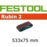 Festool Accessori 499159 Nastro abrasivo Rubin 2 BS75/533x75-P120 RU/10 - 1