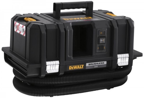 DeWalt DCV586MN-XJ Aspirapolvere a batteria FlexVolt per liquidi e liquidi classe M 54V senza batterie e caricabatterie
