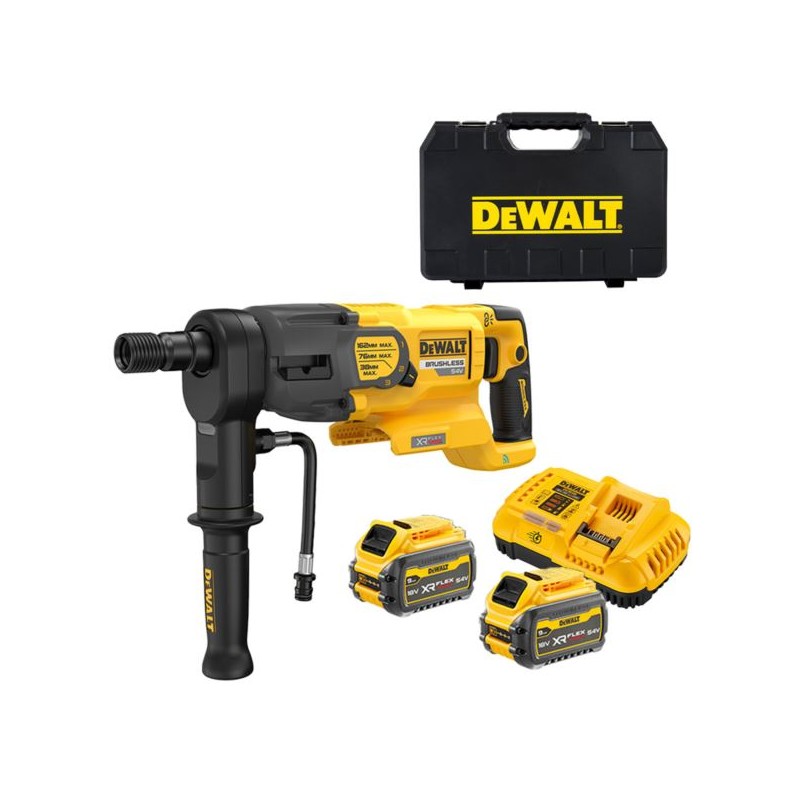 DeWalt DCD150X2-QW Trapano diamantato 18V 9 Ah Li-ion