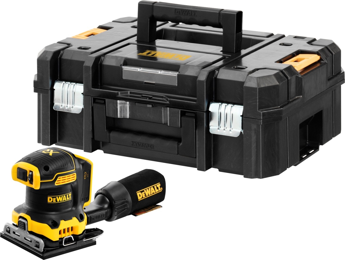 DeWalt DCW200NT-XJ Levigatrice orbitale 18V senza batterie e caricabatterie