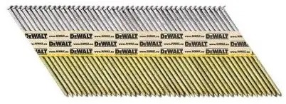 DeWALT Accessori DNPT28R50Z [DNPT33] Chiodi da costruzione con legante in carta 2,8-50 ad anello, brillanti 2,2 m