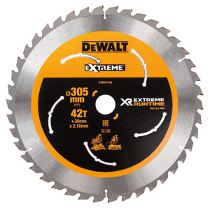 DeWalt Accessori DT99574-QZ lama circolare XR 305 mm x 30 mm 42T CSB