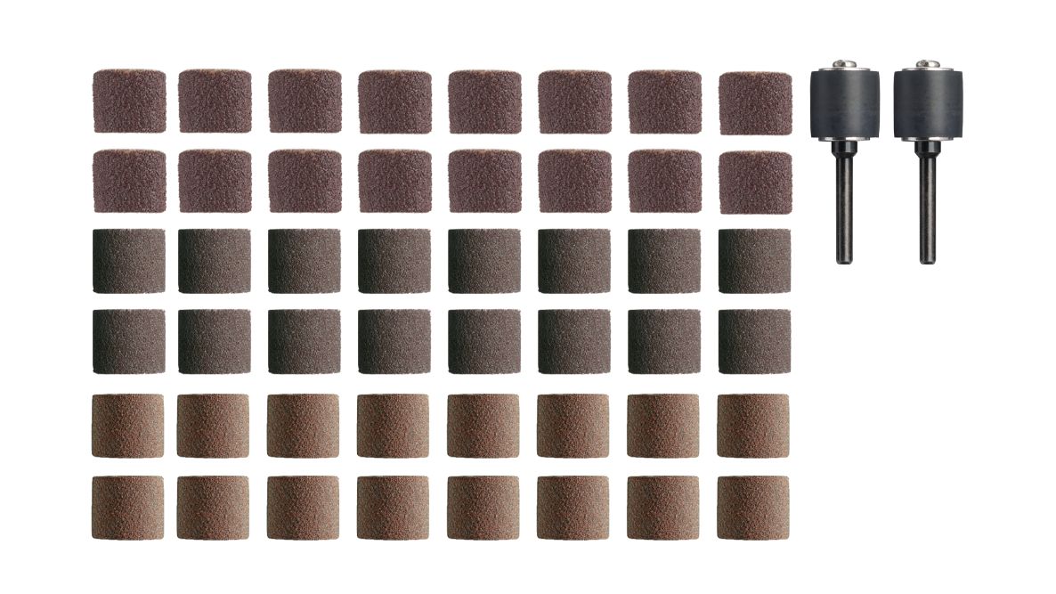 Dremel 26150771JA 771 Set di abrasivi diametro di lavoro 13 mm 48 pezzi