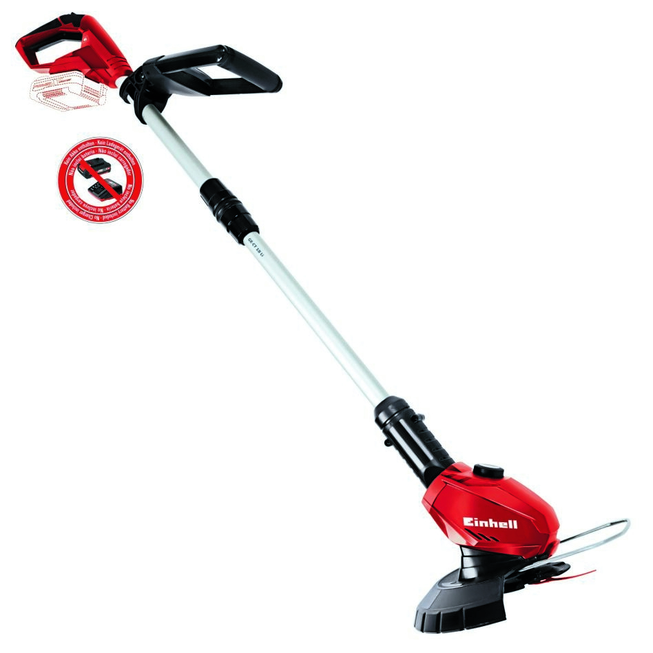 Einhell 3411172 Tagliaerba a batteria GE-CT 18 Li-Solo 18 volt senza batterie e caricabatterie