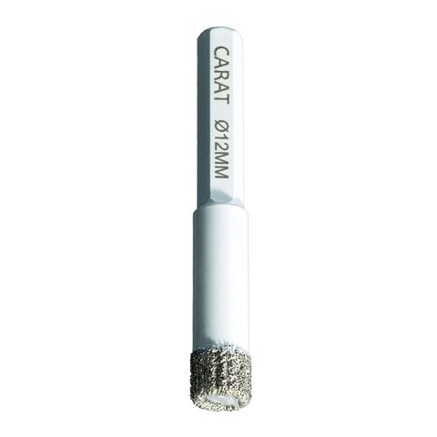 Carat ETD0100000 Punta diamantata esagonale da 10 mm a secco